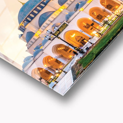 Sharjah Mosque Glass Islamic Wall Art - WTC001