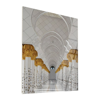 Sheikh Zayed Grand Mosque Glass Islamic Wall Art - WTC005