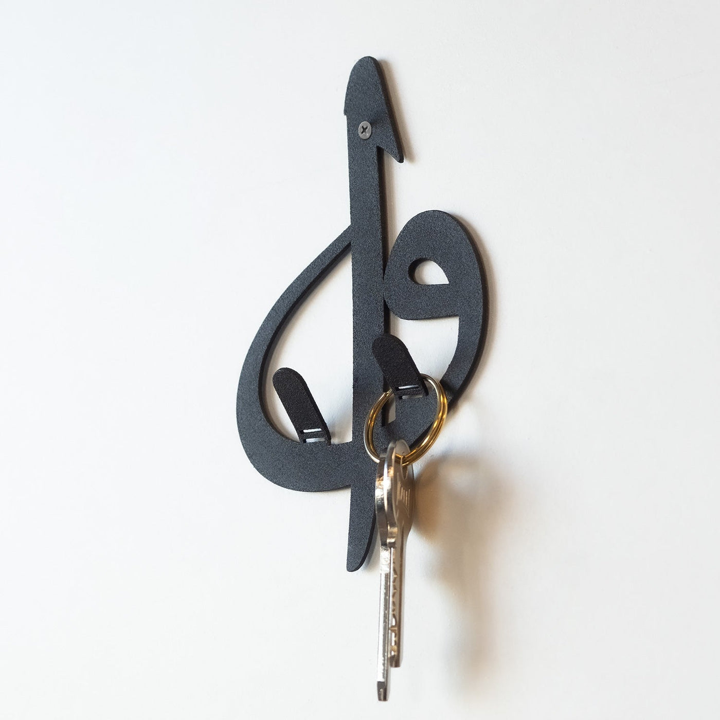 Alif Waw Metal Wall Key Holder Set of 4 - WAMH096