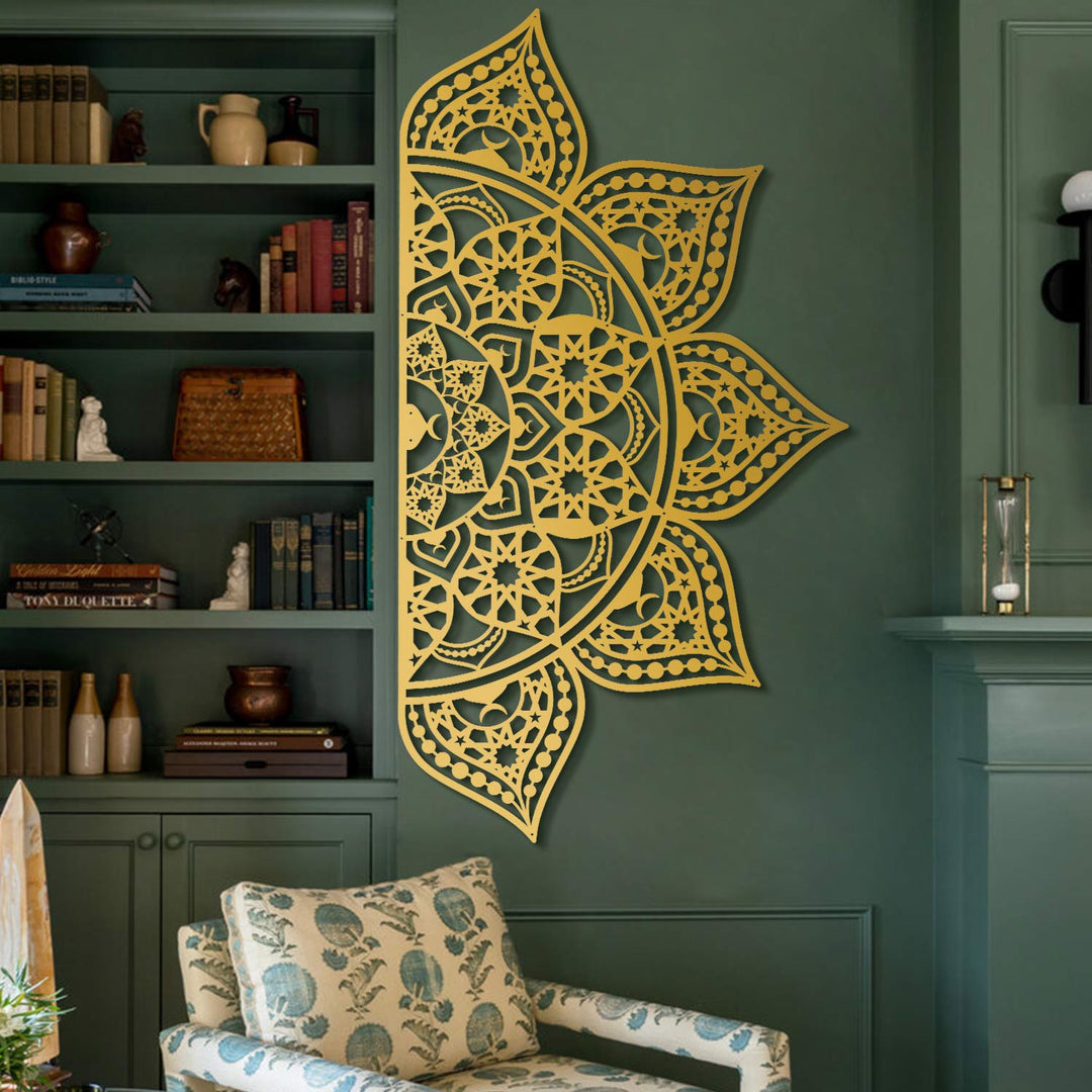Islamic Mandala Metal Wall Art - WAM163
