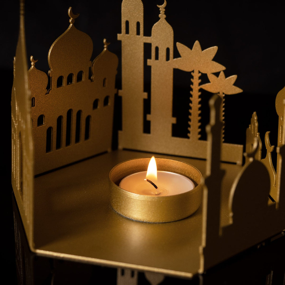 Metal Candle Holder Set of 2 - WAMH128