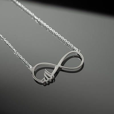 Infinity - Allah Necklace 925 Sterling Silver - WAMT007